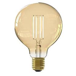 Foto van Calex smart led-globelamp - goudkleurig - 7w - leen bakker