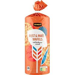 Foto van Jumbo bbq rijstwafel snack 155g