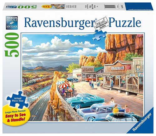 Foto van Ravensburger puzzel mooi uitzicht 500pcs