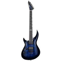 Foto van Esp e-ii horizon-iii fm reindeer blue lh linkshandige elektrische gitaar met koffer