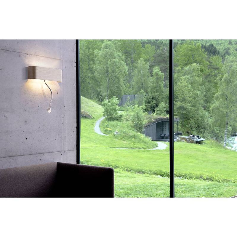 Foto van Slv mana spot 1000615 led-wandlamp 11 w wit