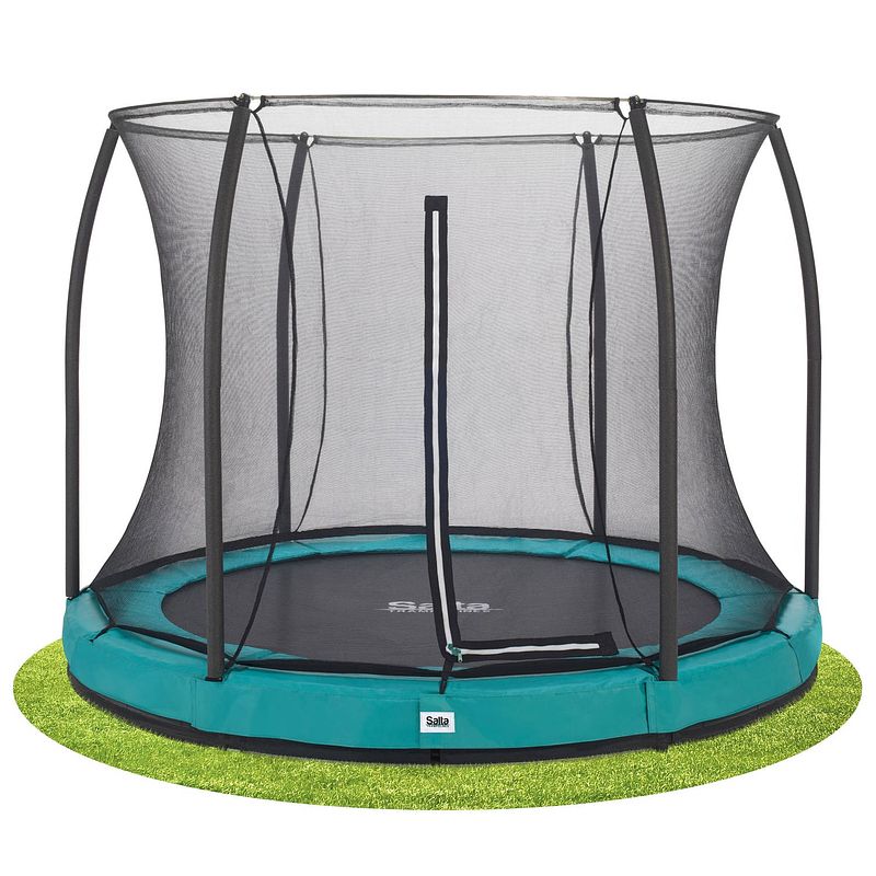 Foto van Trampoline - salta comfort edition ground - 213 cm - groen