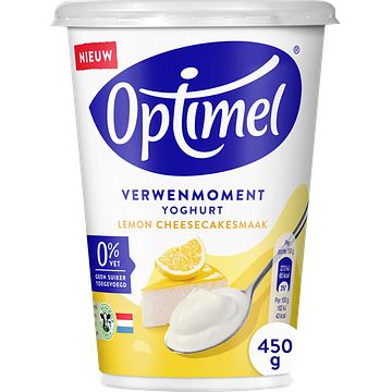 Foto van Optimel verwenmoment yoghurt lemon cheesecake 1 x 450g bij jumbo