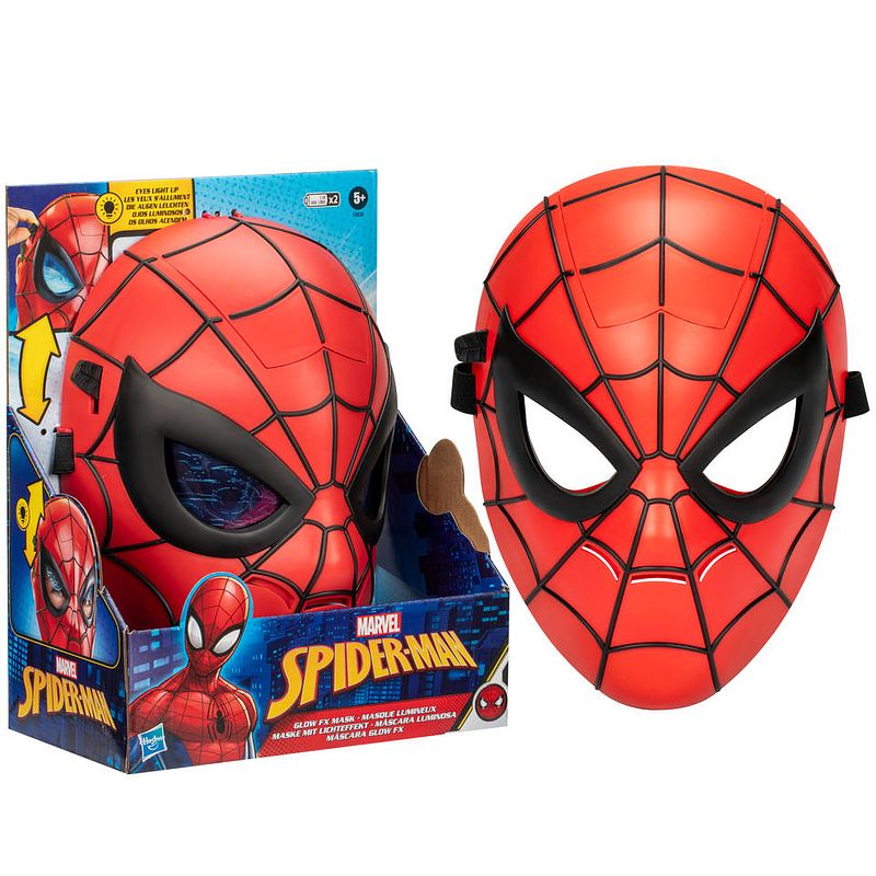 Foto van Marvel spider-man glow fx-masker