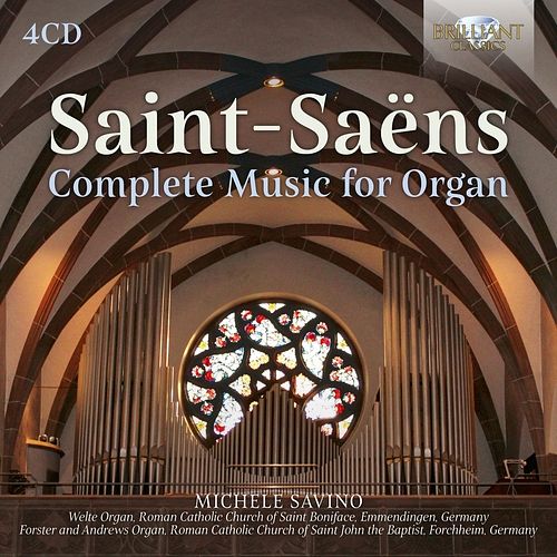 Foto van Saint-saëns: complete music for organ - cd (5028421962191)