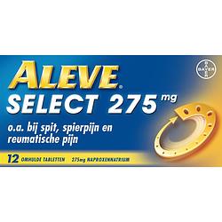Foto van Aleve select bij o.a. rugpijn, spierpijn en gewrichtspijn, 12 tabletten bij jumbo