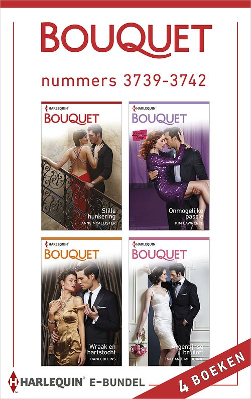 Foto van Bouquet e-bundel nummers 3739-3742 (4-in-1) - anne mcallister - ebook (9789402524284)