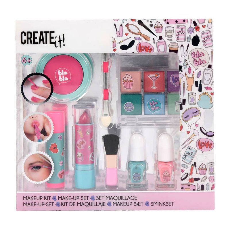 Foto van Create it! beauty make-up set, 13dlg.