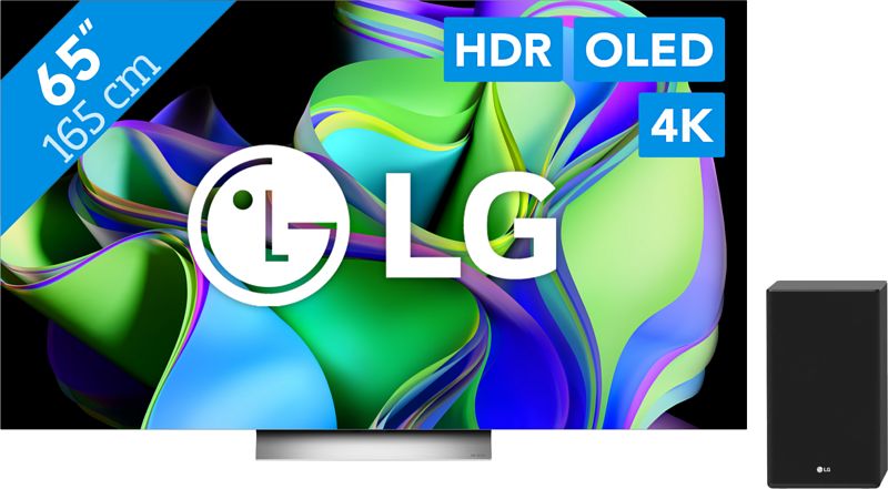 Foto van Lg oled65c34la (2023) + soundbar