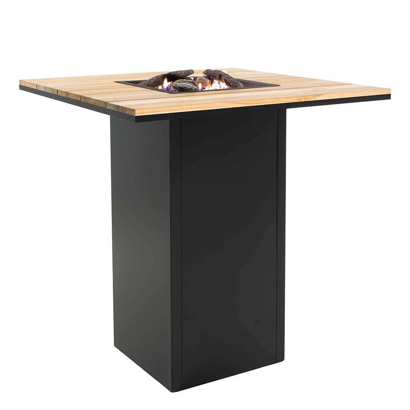 Foto van Cosiloft bartable black/teak