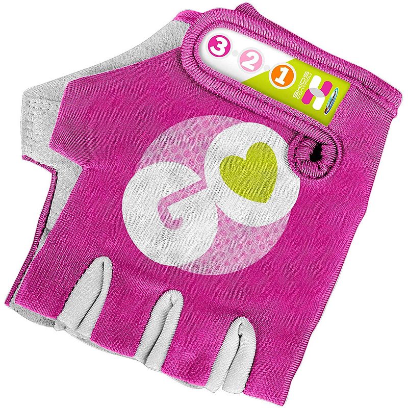 Foto van Stamp handschoenen skids control junior polyester roze one-size