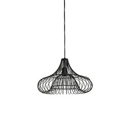 Foto van Light & living - hanglamp alette - 50x50x30 - zwart