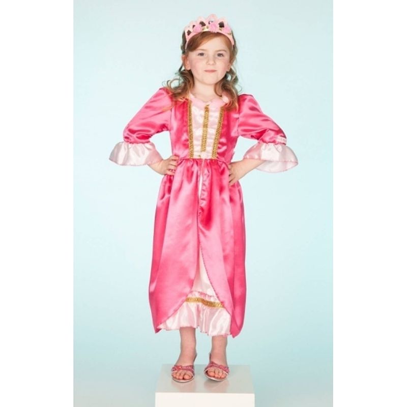 Foto van Prinsessen jurkje marilyn roze 8-10 jaar (128-140) - carnavalsjurken