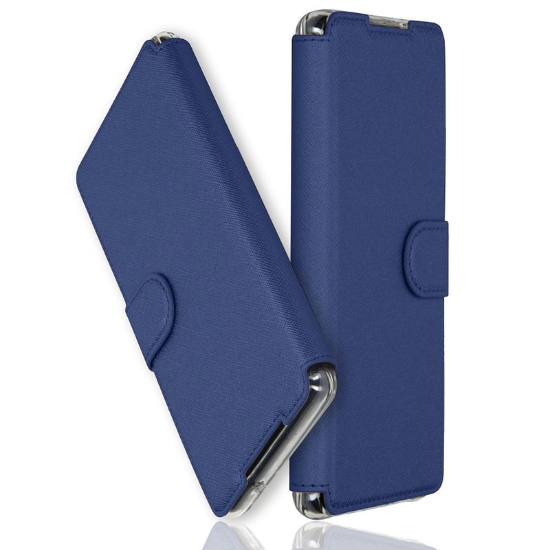 Foto van Accezz xtreme wallet voor samsung galaxy a33 telefoonhoesje blauw