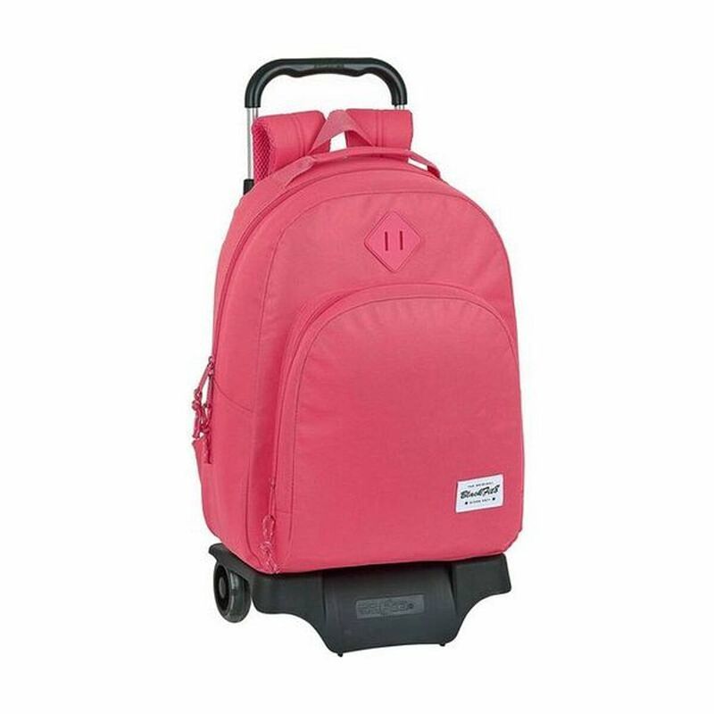 Foto van Schoolrugzak met wielen 905 blackfit8 m313g roze (32 x 42 x 15 cm)