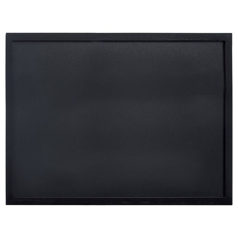 Foto van Securit krijtbord woody zwart ft 60 x 80 cm