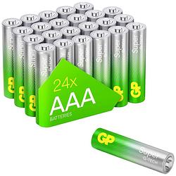 Foto van Gp batteries super gp24aeta21-2gpab24 aaa batterij (potlood) alkaline 1.5 v 24 stuk(s)