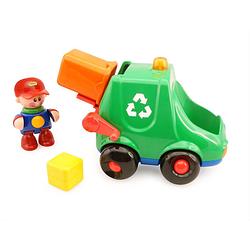 Foto van Tolo toys tolo first friends speelgoedvoertuig - vuilniswagen