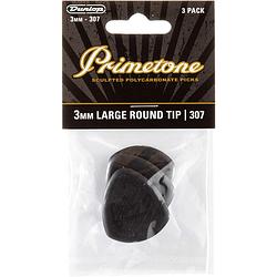 Foto van Dunlop 477p307 primetone classic large round tip 3-pack plectrumset (3 stuks)