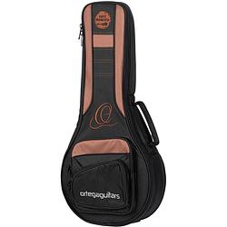 Foto van Ortega onb-ma-l pro series lefty mini travel guitar bag linkshandige draagtas voor reisgitaar