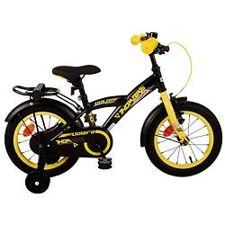 Foto van Volare thombike kinderfiets - jongens - 14 inch - zwart geel