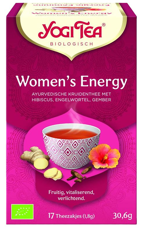Foto van Yogi tea women's energy