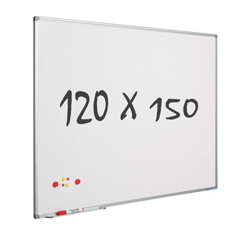 Foto van Whiteboard 120x150 cm - magnetisch