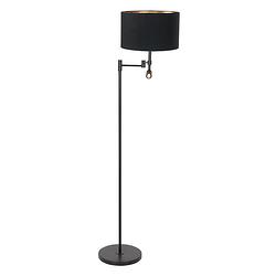 Foto van Steinhauer stang vloerlamp - ø 30 cm - e27 (grote fitting) - goud en zwart