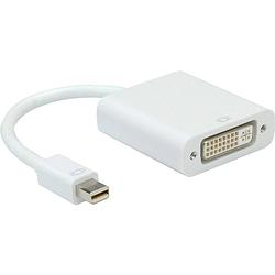 Foto van Roline mini-displayport / dvi adapterkabel mini displayport stekker, dvi-d 24+1-polige bus 0.10 m wit 12.03.3128 displayport-kabel