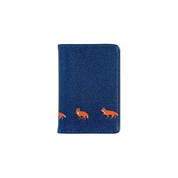 Foto van Oliva'ss - paspoort hoesje - travel wallet - paspoorthouder - vos - blauw