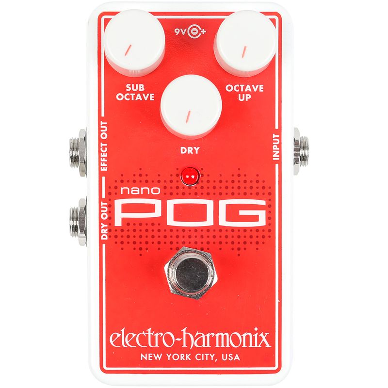 Foto van Electro harmonix nano pog polyphonic octave generator