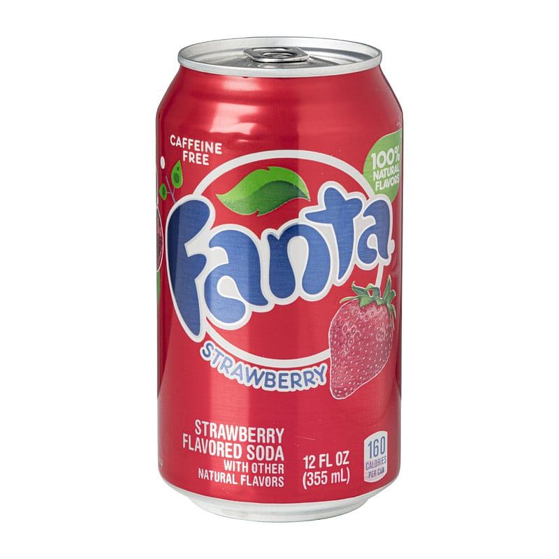 Foto van Fanta strawberry - 250 ml