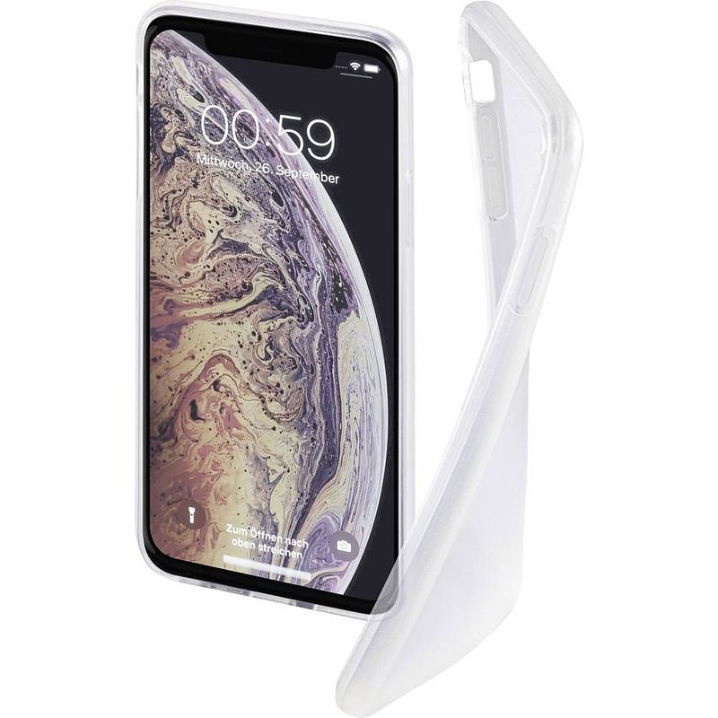 Foto van Hama crystal clear backcover apple iphone 11 pro max transparant