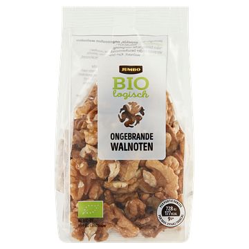 Foto van Jumbo biologisch ongebrande walnoten 110g