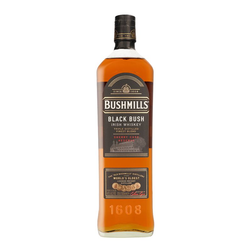 Foto van Bushmills black bush 1ltr whisky