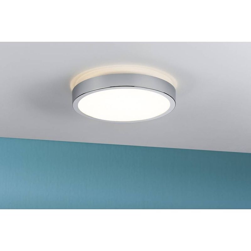 Foto van Paulmann aviar 70882 led-plafondlamp voor badkamer 20 w warmwit chroom