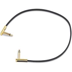 Foto van Rockboard gold series flat patch cable zwart 45 cm