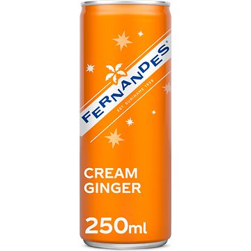 Foto van Fernandes cream ginger sparkling lemonade 250ml bij jumbo