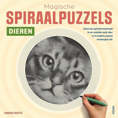 Foto van Magische spiraalpuzzels - dieren - thomas pavitte - paperback (9789044762648)