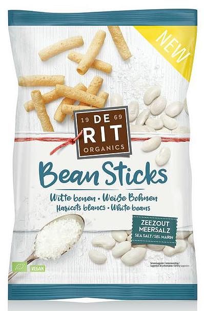 Foto van De rit bean sticks witte bonen zeezout