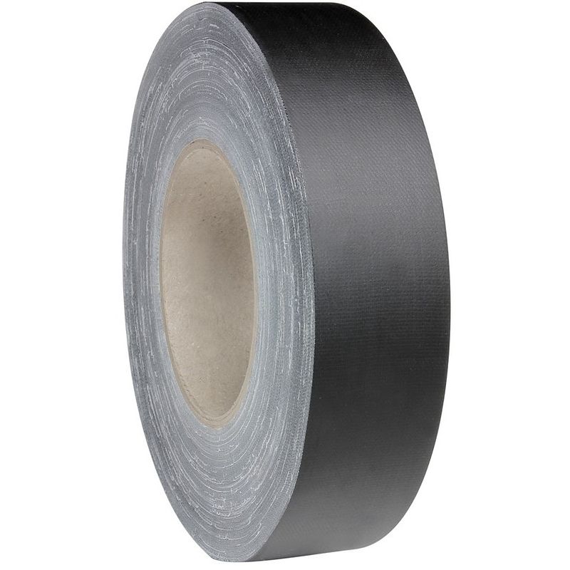 Foto van Adam hall 58065blk gaffer tape 38 mm x 50 m zwart