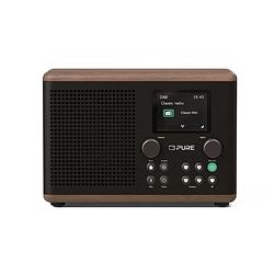 Foto van Pure classic h4 dab radio bruin