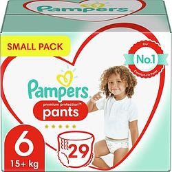 Foto van Pampers - premium protection pants - maat 6 - small pack - 29 luierbroekjes
