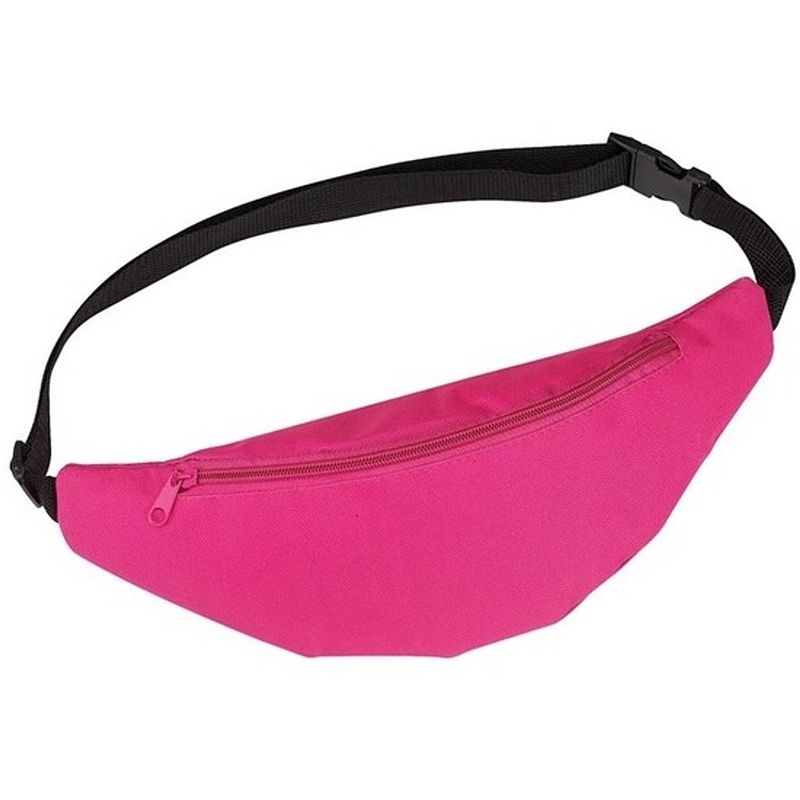 Foto van Heuptasje/buideltasje/fanny pack roze 35 cm - heuptassen