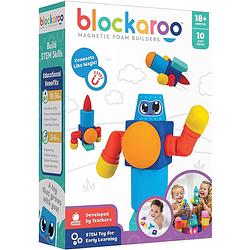 Foto van Blockaroo speelset robot foam blocks junior rubber 10-delig