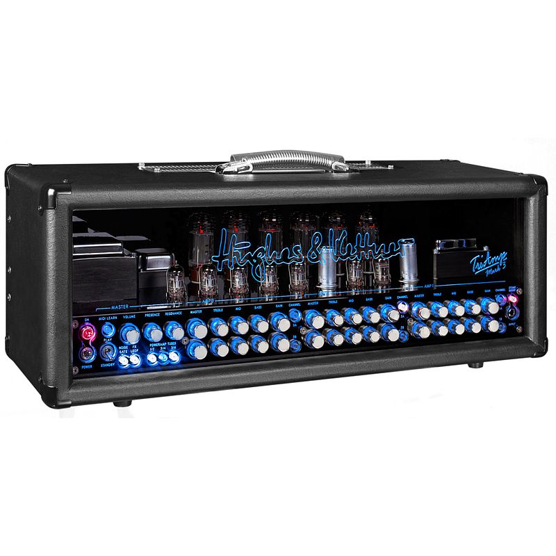 Foto van Hughes & kettner triamp mark 3 buizen gitaarversterker top