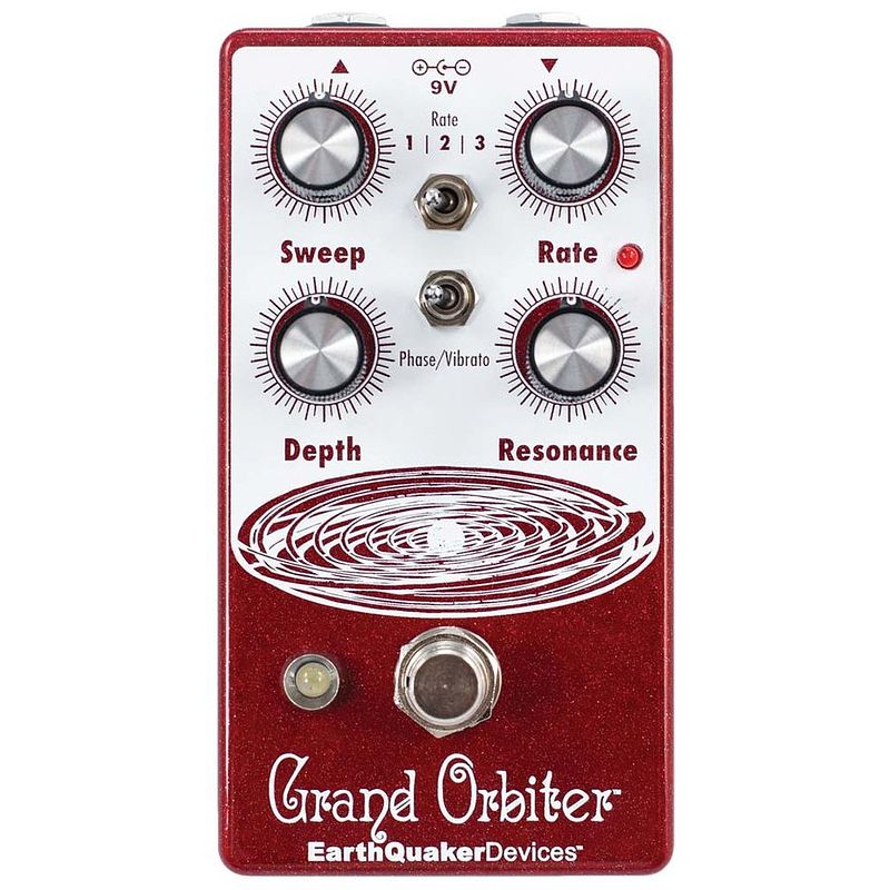 Foto van Earthquaker devices grand orbiter v3 phase machine phaser / vibrato effectpedaal