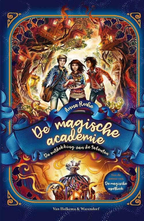 Foto van De magische academie - de ontdekking van de talenten - anna ruhe - hardcover (9789000387106)