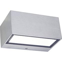 Foto van Lutec gemini st1891 s led-buitenlamp (wand) 10.5 w rvs