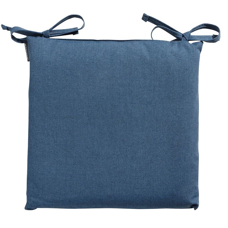 Foto van Madison toscane zitkussen - outdoor - oxford blue - 46x46 - blauw